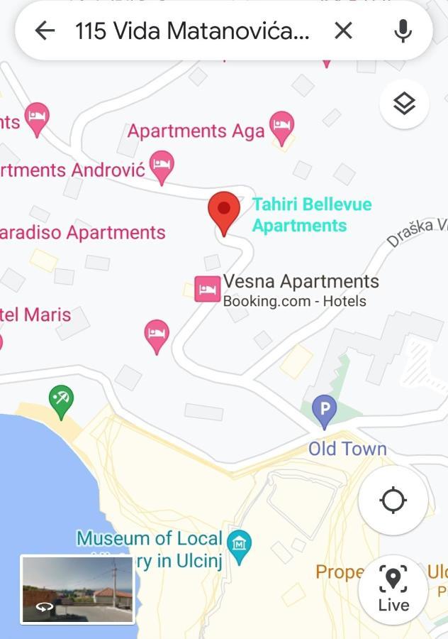 Tahiri Bellevue Apartments Ulcinj Eksteriør bilde